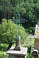 Croix en montant à l'église Notre-Dame.