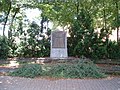 Memorial for seven Bohnsdorfers killed by the nazi government.