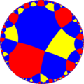 Uniform tiling of hyperbolic plane, 5x5o∞x. Generated by Python code at User:Tamfang/programs.