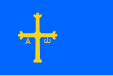 Flag of the Principality of Asturias, Spain