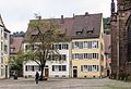 Gebäude und Details vom Freiburger Münsterplatz