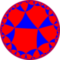 Uniform tiling of hyperbolic plane, 3o3o6x Generated by Python code at User:Tamfang/programs