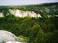 "white quarry" - closed sandstone-quarry (ehemaliger Sandsteinbruch "Weiße Brüche")