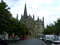 L'Église Notre-Dame, façade ouest, vue d'ensemble 2