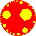 Uniform tiling of hyperbolic plane, o8x8x Generated by Python code at User:Tamfang/programs