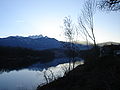 English: View at the Drava Deutsch: Blick auf die Drau