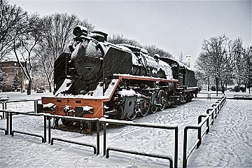 Locomotora Mikado de Albacete