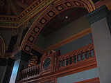 Interior architecture of the Bank of Montreal building, in what is now the Great Hall