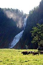 Huldefossen, Førde