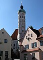 Altstadt mit der Kirche St. Jakob