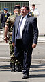 * Nomination Bruno Kern at July 14, 2013 military parade in Belfort --ComputerHotline 17:46, 15 July 2013 (UTC) * Decline The head is blurry, not sharp IMO--Lmbuga 23:32, 15 July 2013 (UTC) Too tight at top IMO (rule of thirds)--Lmbuga 23:34, 15 July 2013 (UTC)