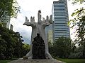 English: Janusz Korczak Monument Polski: Pomnik Janusza Korczaka