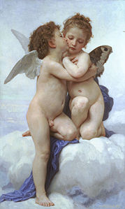 Amor and Psyche, children 1890