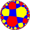 Uniform tiling of hyperbolic plane, x8o8x. Generated by Python code at User:Tamfang/programs.