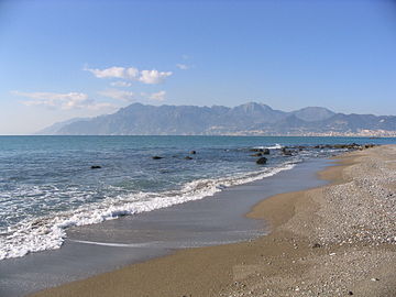 Cost of the Gulf of Salerno, Tyrrhenian Sea