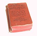 English: Small dictionary German – Ancient Greek Magyar: Kis német-ógörg szótár