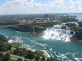 Aerial view, American Falls