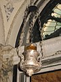 Lamp in Dante's tomb in Ravenna