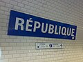 Metro station République