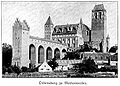 Polski: Zamek kapituły pomezańskiej (zdjęcie z 1912 r.) English: Gothic castle of Pomesanian cathedral chapter from 14th century (photograph from 1912)