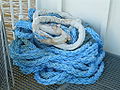 Rope on a ferry