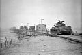 U.S. tanks crossing Han River