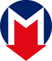 Official metro sign of Istanbul (Istanbul Metropolitan Municipality)