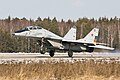 MiG-29 UB on landing