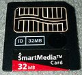 a SmartMedia Card