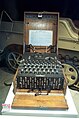 Enigma Machine at Museum in Luzern, Swiss.