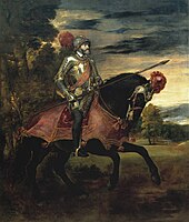 1532-1533 English: Titian, en:Equestrian Portrait of Charles V