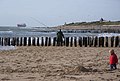 Beach and dike of Zoutelande