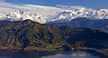 The Anapurna range from Pokhara, Nepal