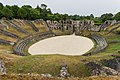 3028) L'amphithéâtre romain de Saintes, Charente-Maritime, , 8 septembre 2015