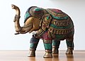 * Nomination Elephant bronze sculpture --Cvmontuy 03:07, 19 May 2019 (UTC) * Promotion  Support Very nice. It'd be nice to add size of the sculpture into the description --Podzemnik 04:03, 19 May 2019 (UTC)  Comment Done thanks for your review --Cvmontuy 18:18, 19 May 2019 (UTC)