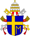 Coat of arms; Polski: Herb papieski