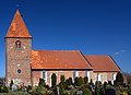 * Nomination: Church in Kirchhatten, Germany --Jacek79 19:51, 2 June 2016 (UTC) Perspective problems: right side leaning and there is some barrel distortion Poco a poco 20:06, 2 June 2016 (UTC) Corrected. --Jacek79 17:15, 3 June 2016 (UTC) Right side is still leaning in Poco a poco 17:24, 3 June 2016 (UTC) * * Review needed