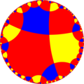 Uniform tiling of hyperbolic plane, 6o8x8x. Generated by Python code at User:Tamfang/programs.