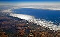 Marine clouds over Los Angeles