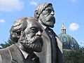 Marx and Engels monument in Berlin, Germany