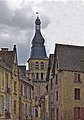 849) Clocher de l'ancienne cathédrale de Sarlat, Dordogne. 19 septembre 2011