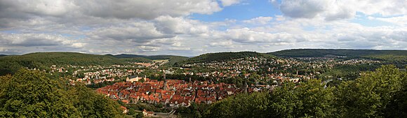 Panoramabild der Kernstadt