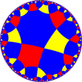 Uniform tiling of hyperbolic plane, 4x4o5x Generated by Python code at User:Tamfang/programs