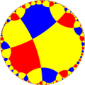 Uniform tiling of hyperbolic plane, 8x8x8o. Generated by Python code at User:Tamfang/programs.