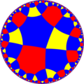 Uniform tiling of hyperbolic plane, 3x4o7x. Generated by Python code at User:Tamfang/programs.