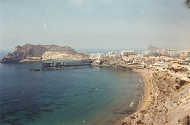 Beach at Águilas, Murcia / Playa en Águilas, Murcia