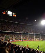 Català: Camp Nou, estadi del FC Barcelona Español: Camp Nou, estadio del FC Barcelona English: Camp Nou, FC Barcelona Stadium Français : Le Camp Nou, le stade du FC Barcelone