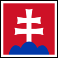 Slovakia 1993 to present A square version of the Coat of Arms is used for vehicles and ground equipment