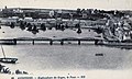 Le premier pont sur le Goyen à Audierne vers 1900 (carte postale ND Photo).