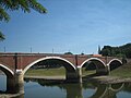 Sisak: bridge over Kupa river